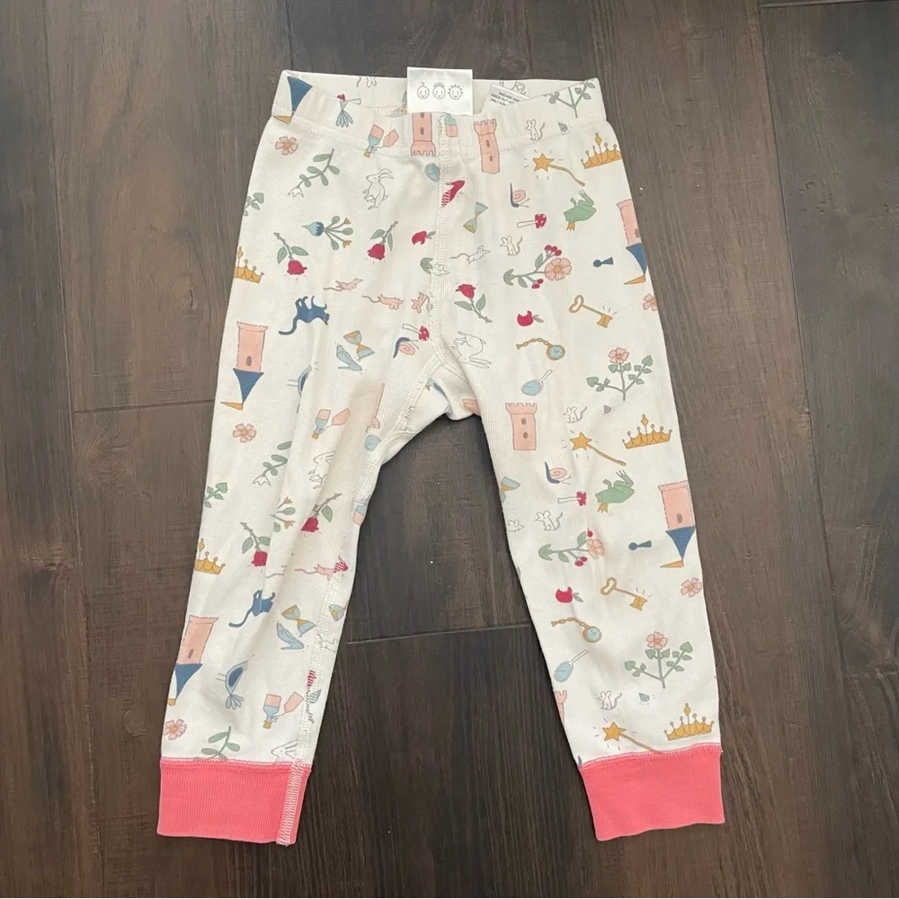 Hanna Andersson Fairytale Pajama Bottoms 18-24 Months